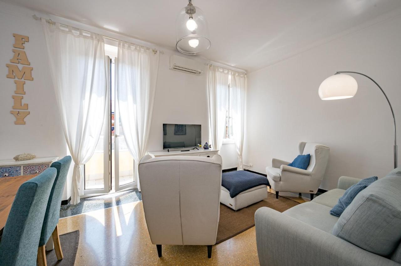 Апартаменты Joivy Penthouse Flat With Terrace Генуя Экстерьер фото