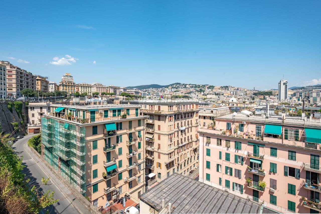 Апартаменты Joivy Penthouse Flat With Terrace Генуя Экстерьер фото